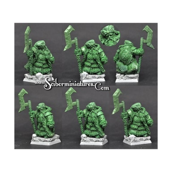 Scibor Monstrous Miniatures Ice Stronghold Dwarf #12 New