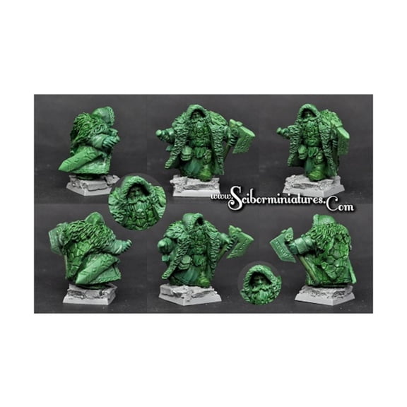 Scibor Monstrous Miniatures Ice Stronghold Dwarf #21 New