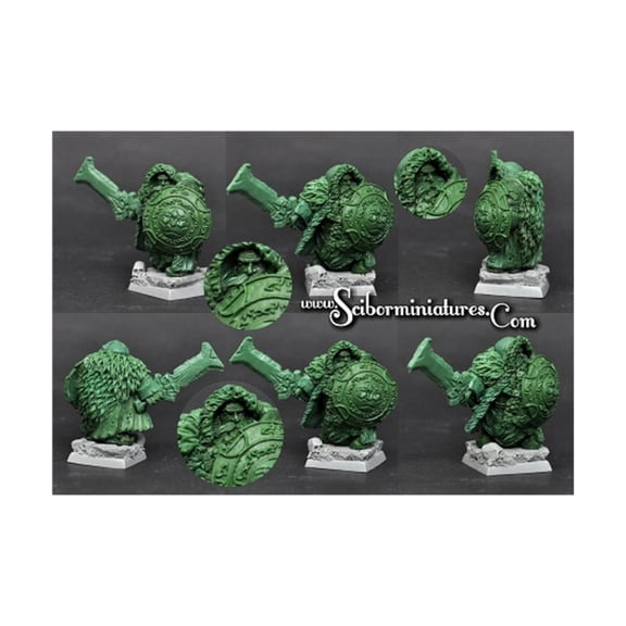 Scibor Monstrous Miniatures Ice Stronghold Dwarf #22 New