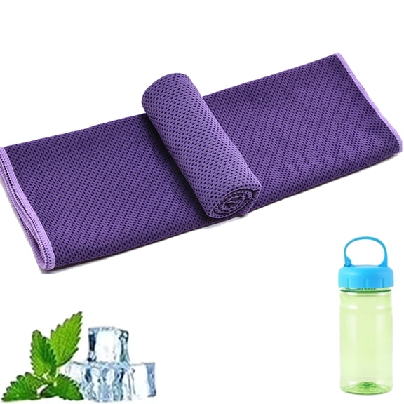 Ice Towel Cooling Towel, Cooling Towel in Bottle, Cooling Microfiber Sports Sweat Towel, Absorbent Quick-Drying Gym Cooling Towels, Cooling Bottle Cold Sweat Towel, for Golf Workout Swimming Gym