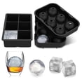 thumbnail image 1 of Ice Tray - 2 Pack, Squares, Balls, 1 of 2