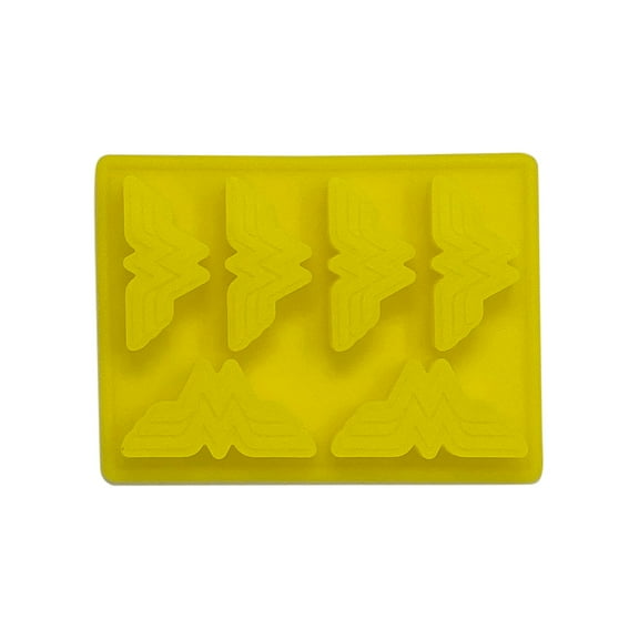 Ice Tray DC Comic Wonder Woman Logo Emblem Silicone Mold for Ice Cube or Chocolate Creations