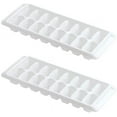 thumbnail image 1 of Ice Tray Easy Release White Ice Cube Trays, 16 Cube (Pack of 2) (2867-WHT-2), 1 of 5