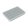 thumbnail image 1 of Ice Tray for Freezer - 24 Cubes, Easy to Release Silicone Ice Trays with Lids, Reusable Ice Tray, Stackable for Drinks and Ice Coffee, Summer Home Bar Accessories & Party Supplies (Green), 1 of 5