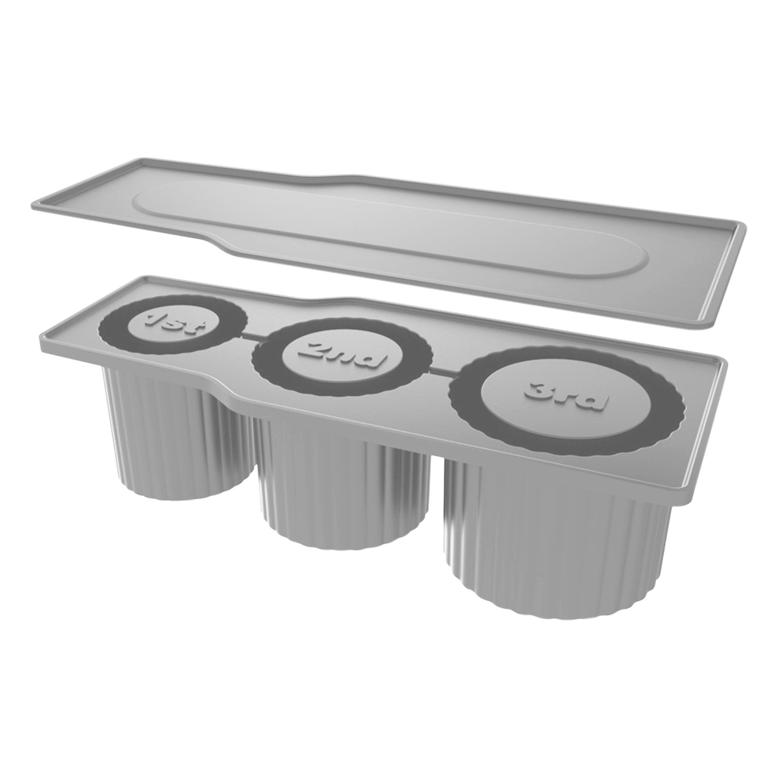 Ice Tray With Lid,Household Ice Making Box,SpillResistant Removable