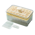 thumbnail image 1 of Ice Trays for Freezer Cube Tray with Lid and Bin 56PCS Scoop Whiskey Cocktail Coffee-A, 1 of 1