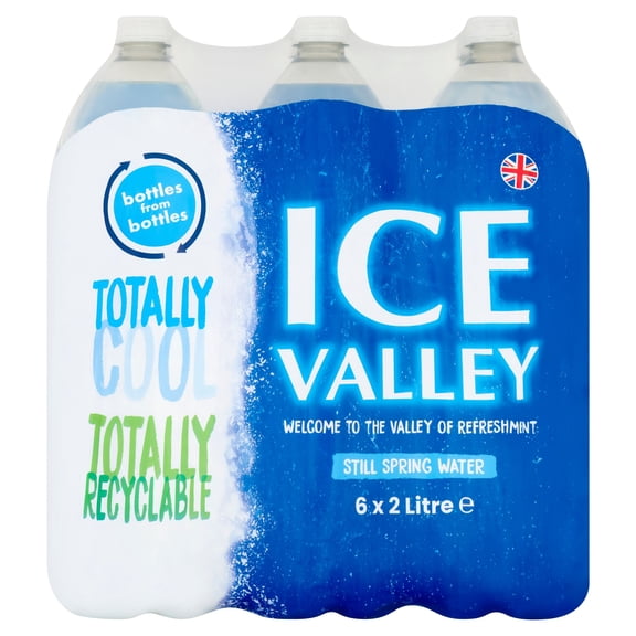 Ice Valley Still Spring Water 6x2L, Imported from Britain