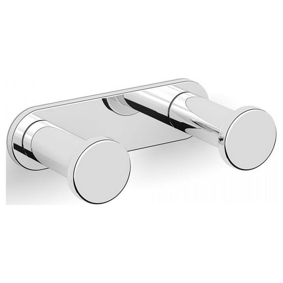 Ice WSBC 29007 Double Robe Hook in Polished Chrome