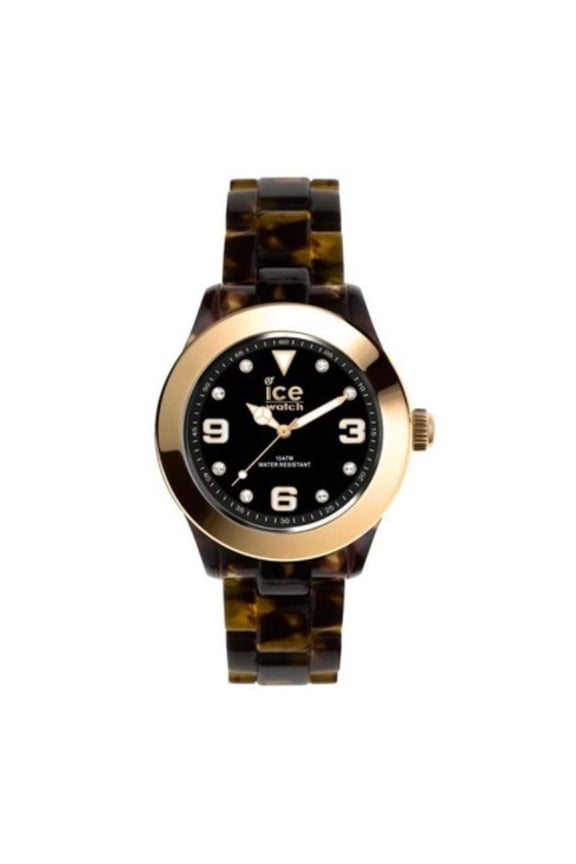 Ice-Elegant Unisex Black Dial Quartz Watch EL.TGD.U.AC.12