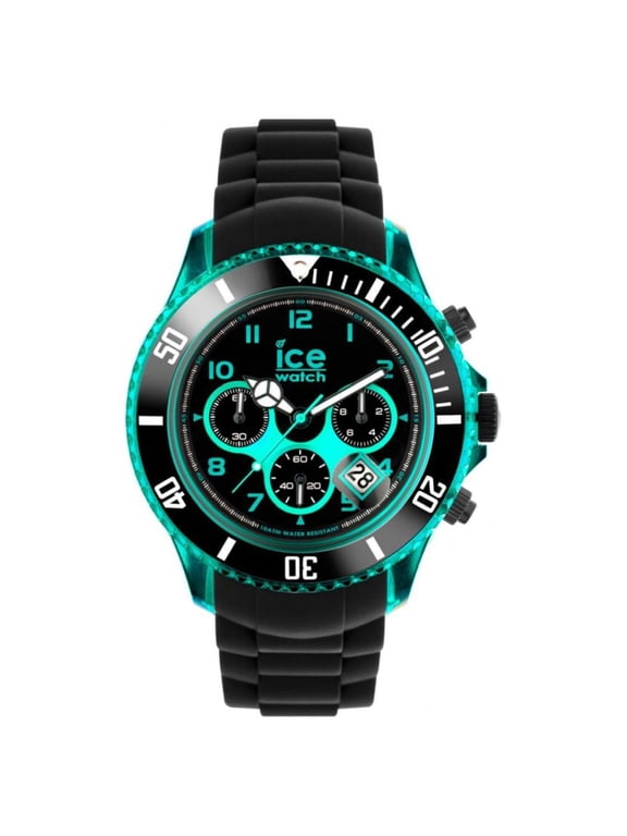 Men's Ice-Chrono Electrik Black Dial Quartz Watch CH.KTE.BB.S.12