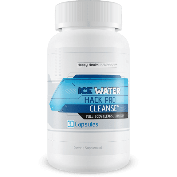 Ice Water Hack Pro Cleanse - Improved Formula Ice Water Trick - Slim Gut Cleansing Pills - Full Body Cleanse - Take With Cold Water - Keto Cleanse Detox Cleanse Pills - Our Best Colon Cleanse Capsule