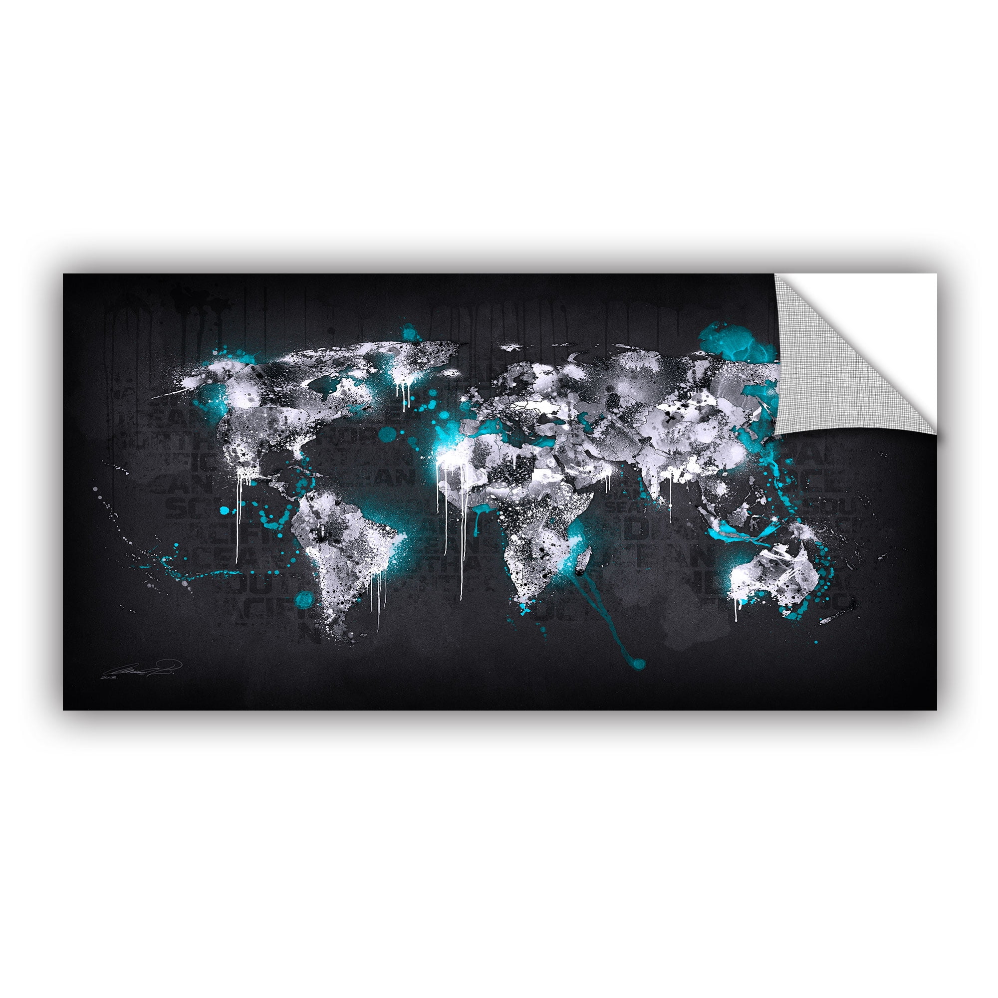 'Ice World I' Removable Wall Art Mural