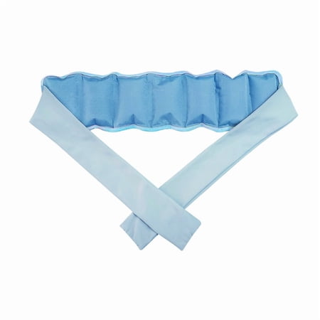 Ice Wrap Full Neck Cooling Support: Reusable Cold Therapy Pad – Instant Muscle Pain Relief, Wearable Comfort, Reusable for Neck Stiffness & Soreness (Light Blue))