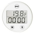 thumbnail image 1 of Ice bath thermometer with timer automatic ice bath water thermometer, 1 of 10