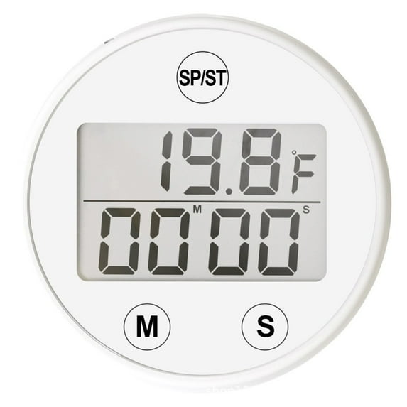 Ice bath thermometer with timer automatic ice bath water thermometer