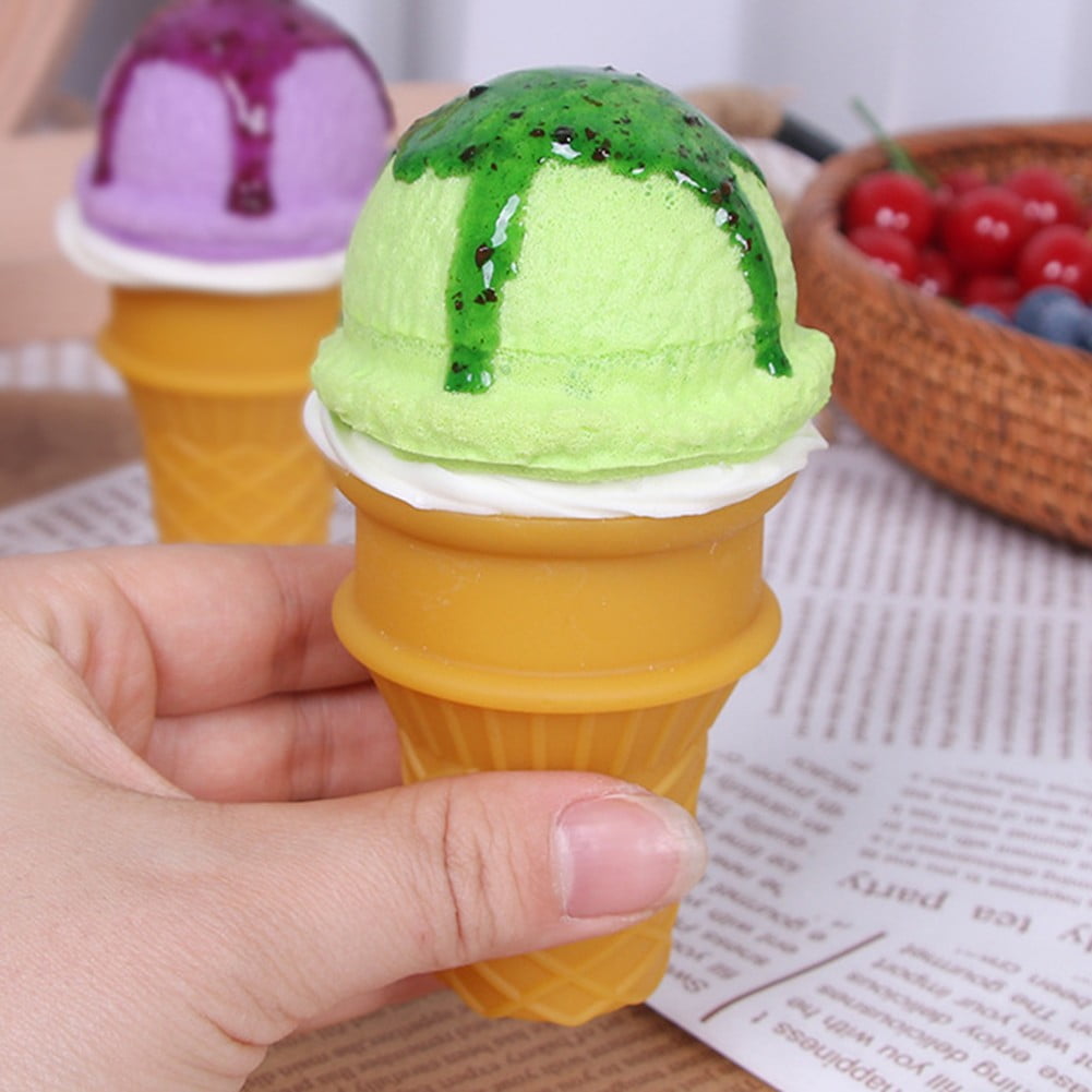 Ice Cream Model Cone Simulation Props Ice Cream Model Fake Ice Cream