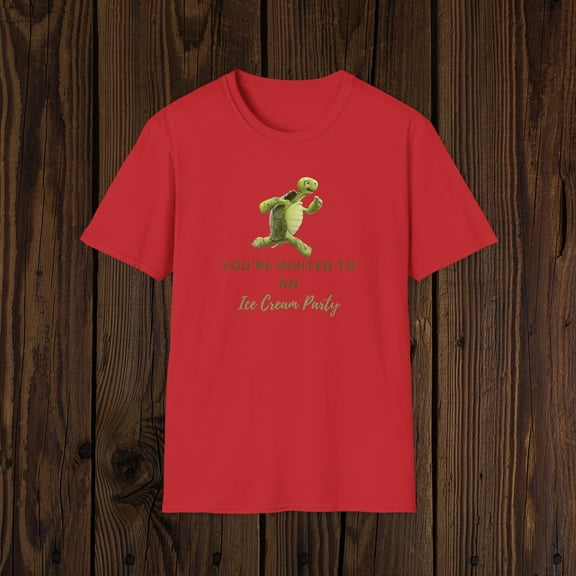 Ice cream tshirt, funny tshirt, turtle tshirt