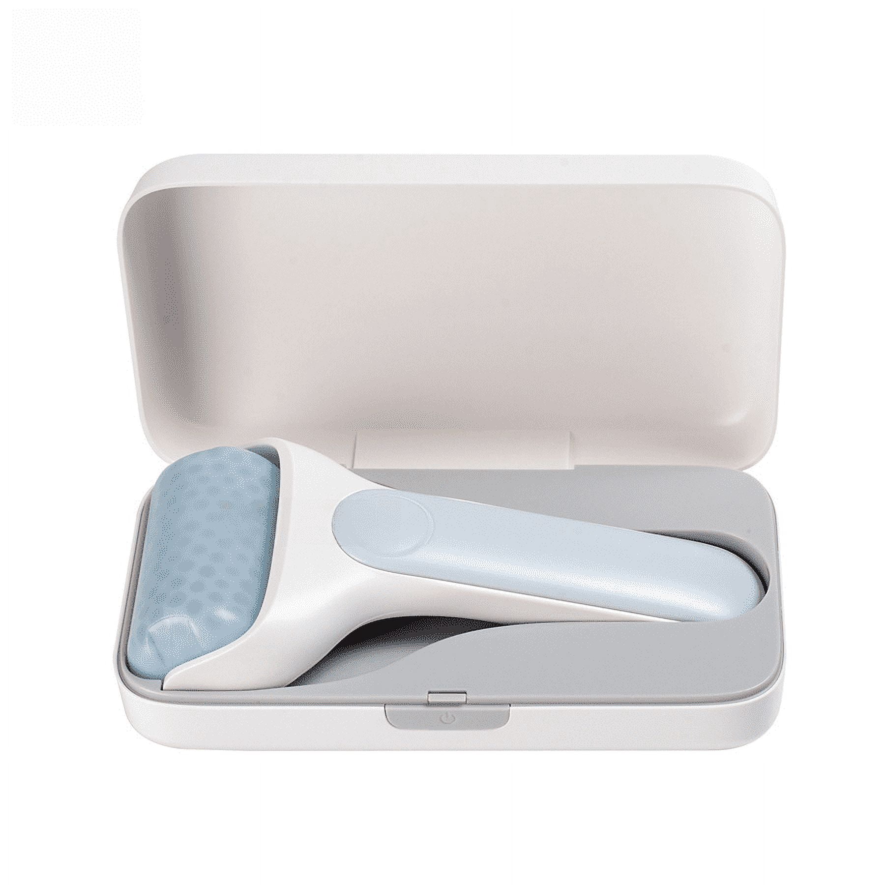 Ice roller beauty tool cold applicator facial ice roller S20 massage ice applicator-blue and white