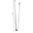 thumbnail image 1 of Ice tongs,Stainless Steel Ice Tong, Small Cube Serving Appetizers Tongs Sawtooth Kitchen Clips with Teeth Mini Metal BBQ Tong for Ice Bucket for Sugar Restaurant Hotel Food Tea Party, 1 of 2