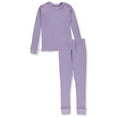 thumbnail image 1 of Ice2O Girls’ Thermal 2-Piece Long Underwear Set Color: lavender Size: 4t, 1 of 1