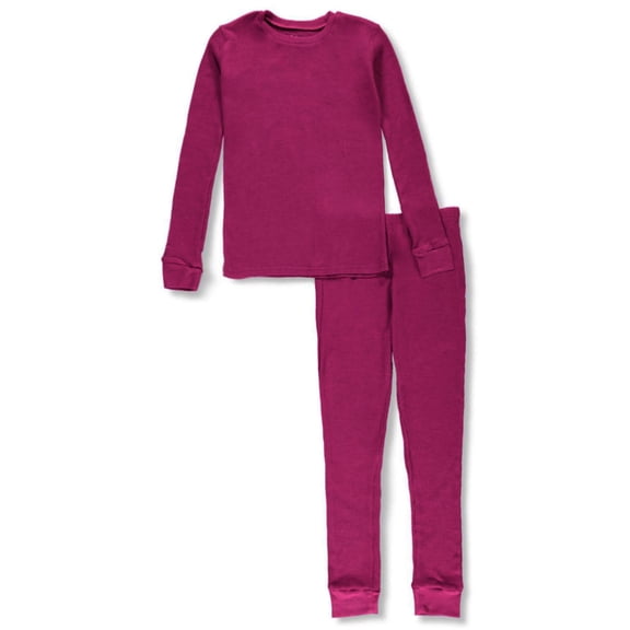 Ice2O Girls’ Thermal 2-Piece Long Underwear Set Color: purple Size: 2t