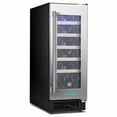 thumbnail image 1 of IceBlue 20-Bottle Wine Cooler, Drink refrigerator, Digital Temperature Control(5-22°C) ,LED Screen, Home Use, 1 of 9
