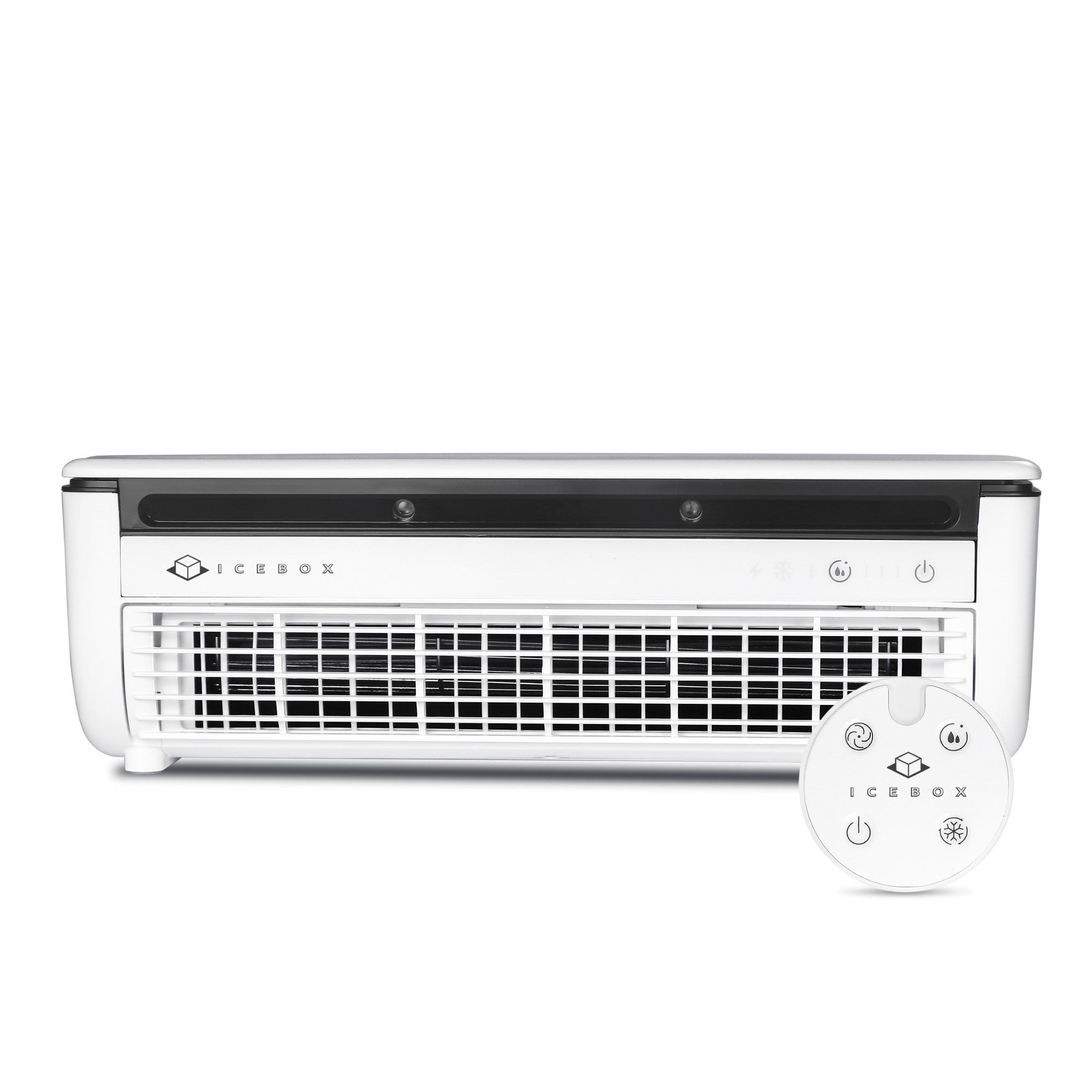 Icebox, Cooling Mist Fan, Portable with 8-Hour Run Time, 3 Speeds