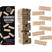 IceBreaker Questions - Tumbling Tower Game