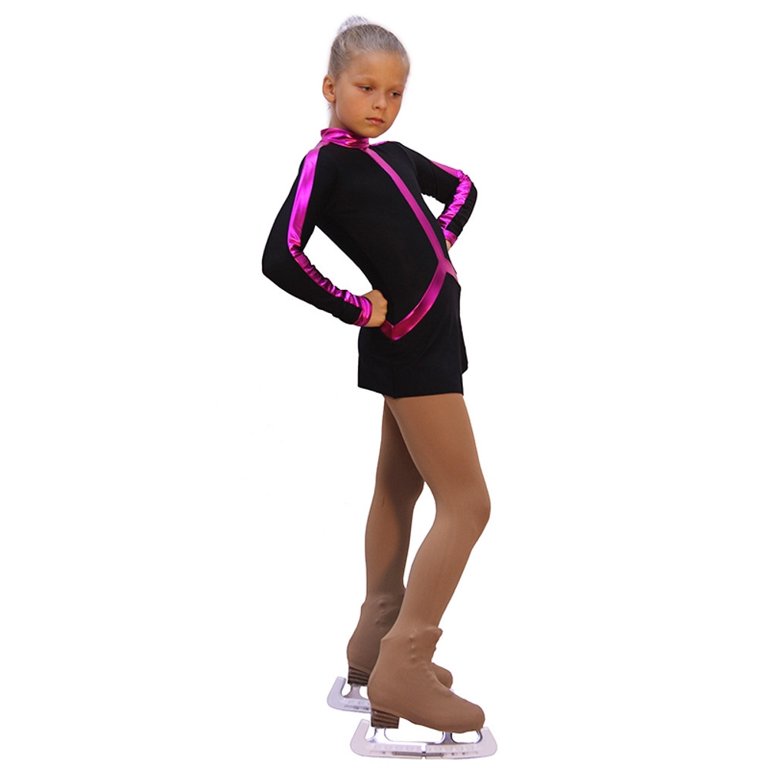  IceDress Figure Skating Outfit -Disco (Fuchsia) (AM