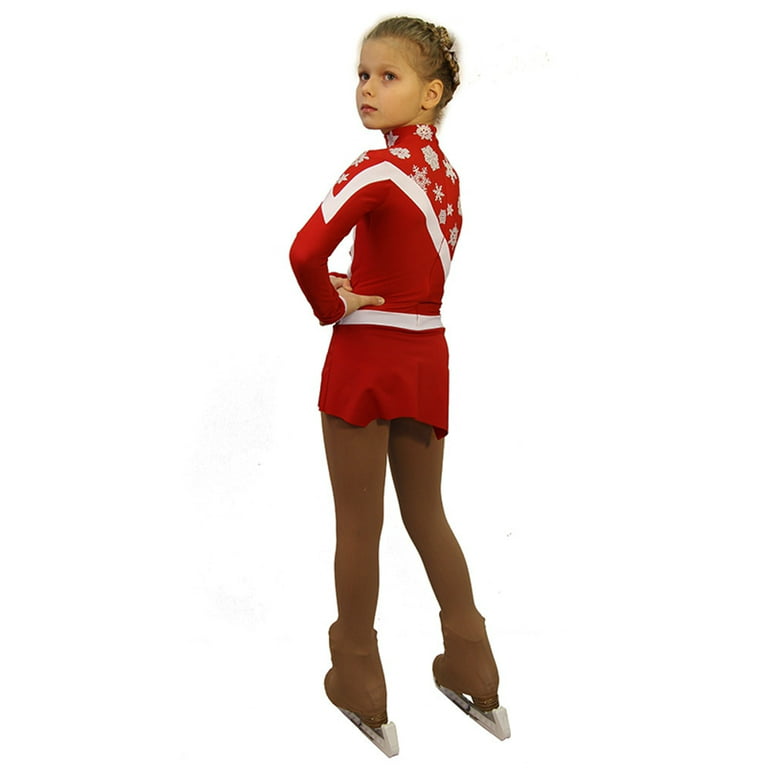 IceDress Figure Skating Outfit - Thermal - IceDress (White with