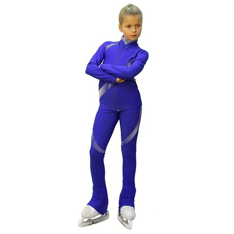 IceDress Figure Skating Outfit - Thermal - Cascade (Cornflower