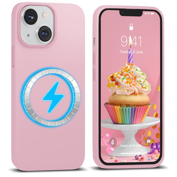 IceSword Magnetic Case | iPhone 14 Case |Silicone Case | Fast Charging Case |Strong Magnets | 6.1 inch Case