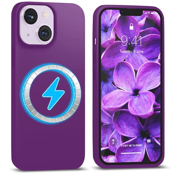 IceSword Magnetic Case | iPhone 14 Plus Case |Silicone Case | Fast Charging Case |Strong Magnets | 6.7 inch Case