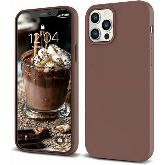 IceSword iPhone 12 Mini Slim Shockproof Case Premium Cover Coffee 5.4"
