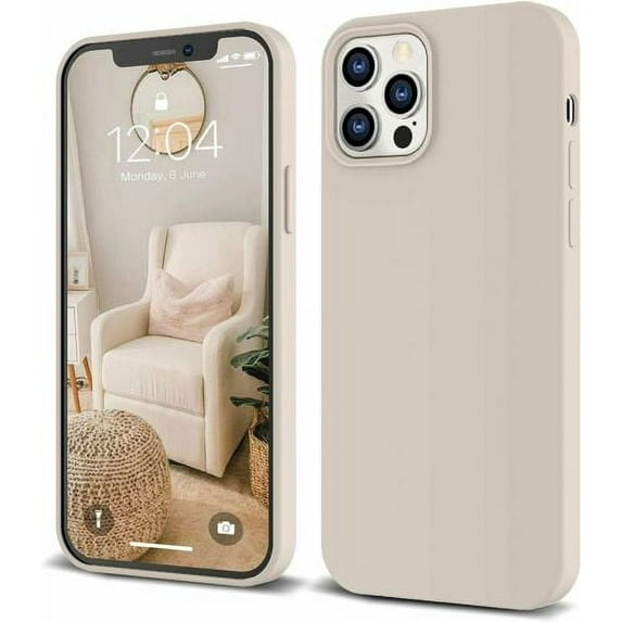 IceSword iPhone 12 and 12 Pro Thin Shockproof Case Premium Cover Stone 6.1"