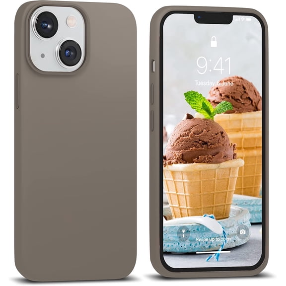 IceSword iPhone 13 Mini Case Silicone Premium Slim Shockproof Cover Deep Stone 5.4"