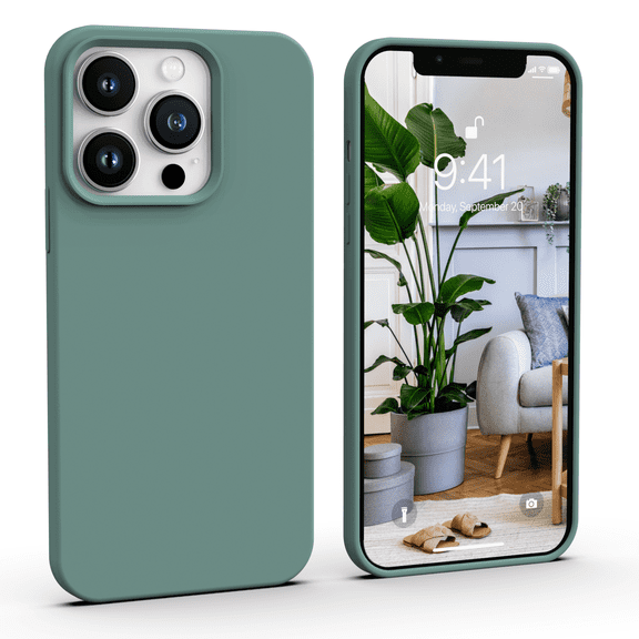 IceSword iPhone 13 Pro Max Slim Shockproof Case Premium Cover Pine Green 6.7"