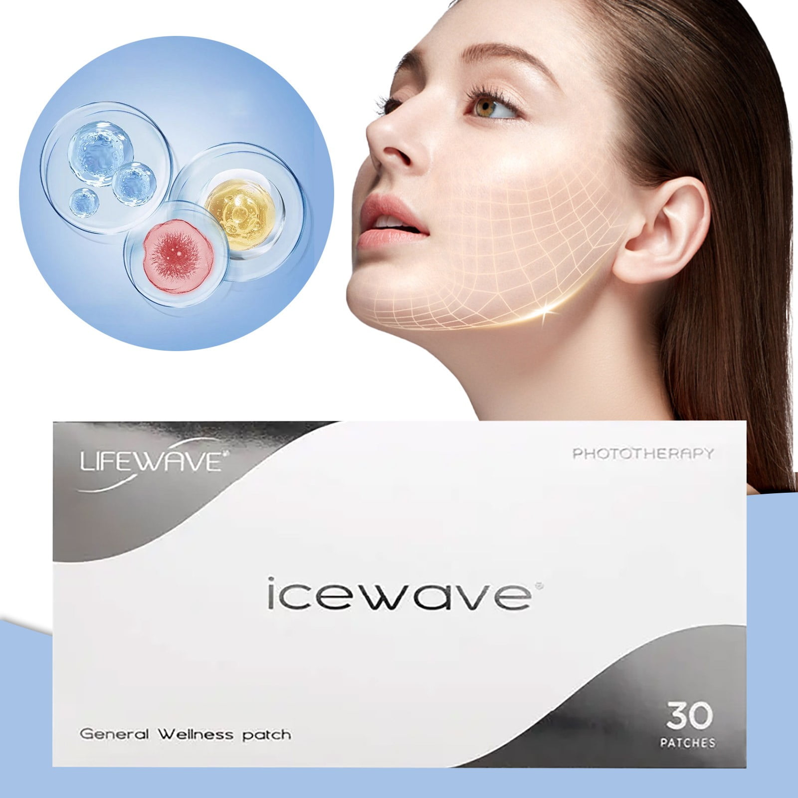 最安値 【life wave】 ice wave 30枚入り アイスウェーブ