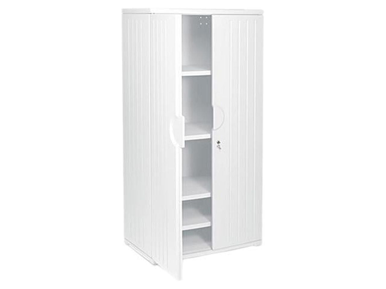 Iceberg OfficeWorks Storage Cabinet 72in.H x 36in.W Platinum