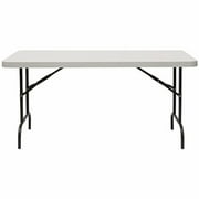 Iceberg IndestrucTable TOO Banquet Folding Table, 30x60, Platinum