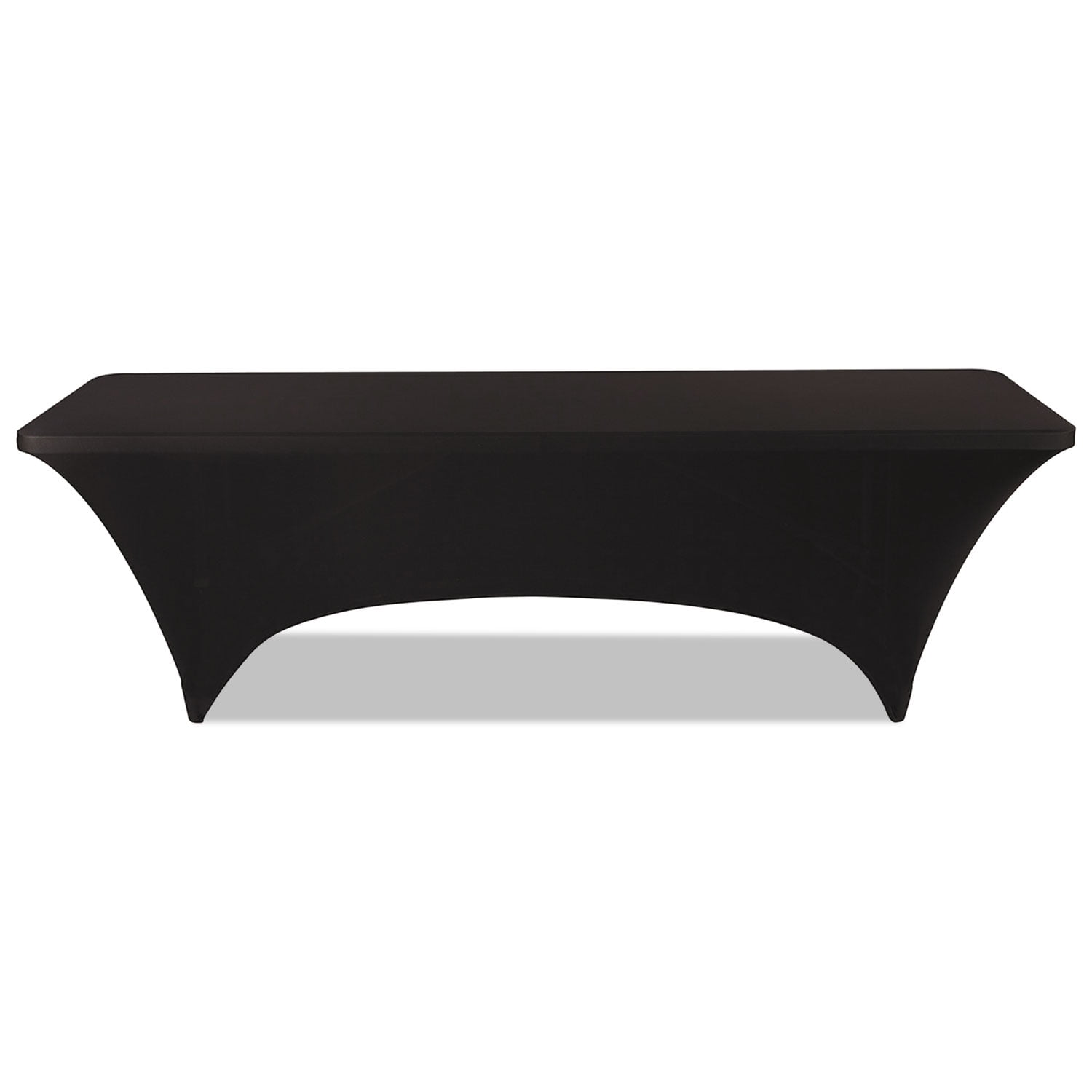 Iceberg, ICE16531, Stretch Fabric Table Cover, 1 Each, Black