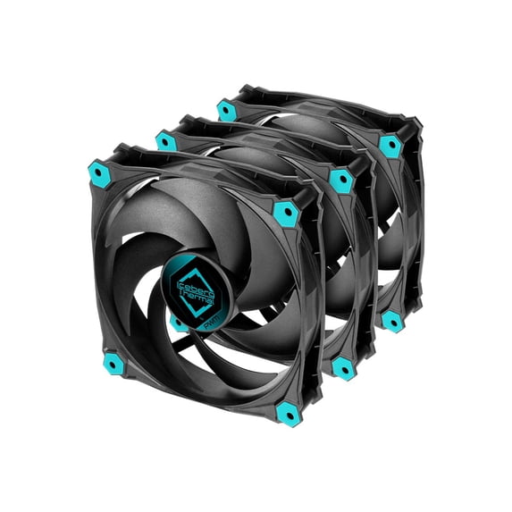 Iceberg IceGALE Silent PWM Cooling Fan, 3 Pack