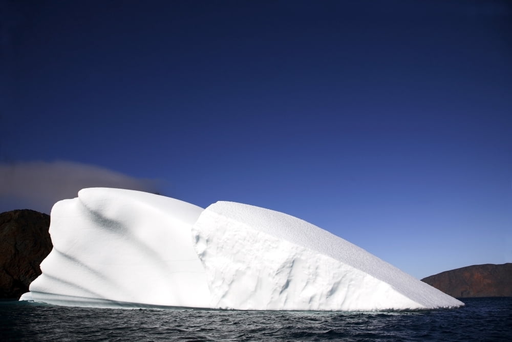 Iceberg In Canadian Arctic Canvas Art - Richard Wear Design Pics (17 x 11)