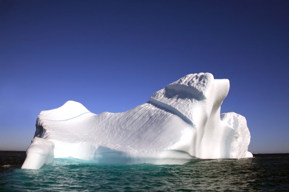 Iceberg In The Canadian Arctic Canvas Art - Richard Wear Design Pics (34 x 22)