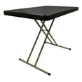 thumbnail image 1 of Iceberg Indestruc-Table® Classic ECO™ Personal Folding Table, Black, Size - 20" x 30", 1 of 5