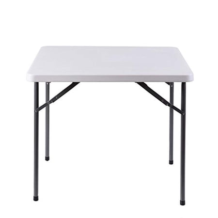 Iceberg Indestruc-Table® Classic Folding Table, Platinum Granite Gray, Size - 34" Square
