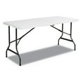 thumbnail image 1 of Iceberg IndestrucTable Classic Bi-Folding Table, 60 x 30 x 29, Platinum, 1 of 3