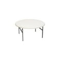 thumbnail image 1 of Iceberg IndestrucTable TOO Folding Table, 60" Round, Platinum, 1 of 3