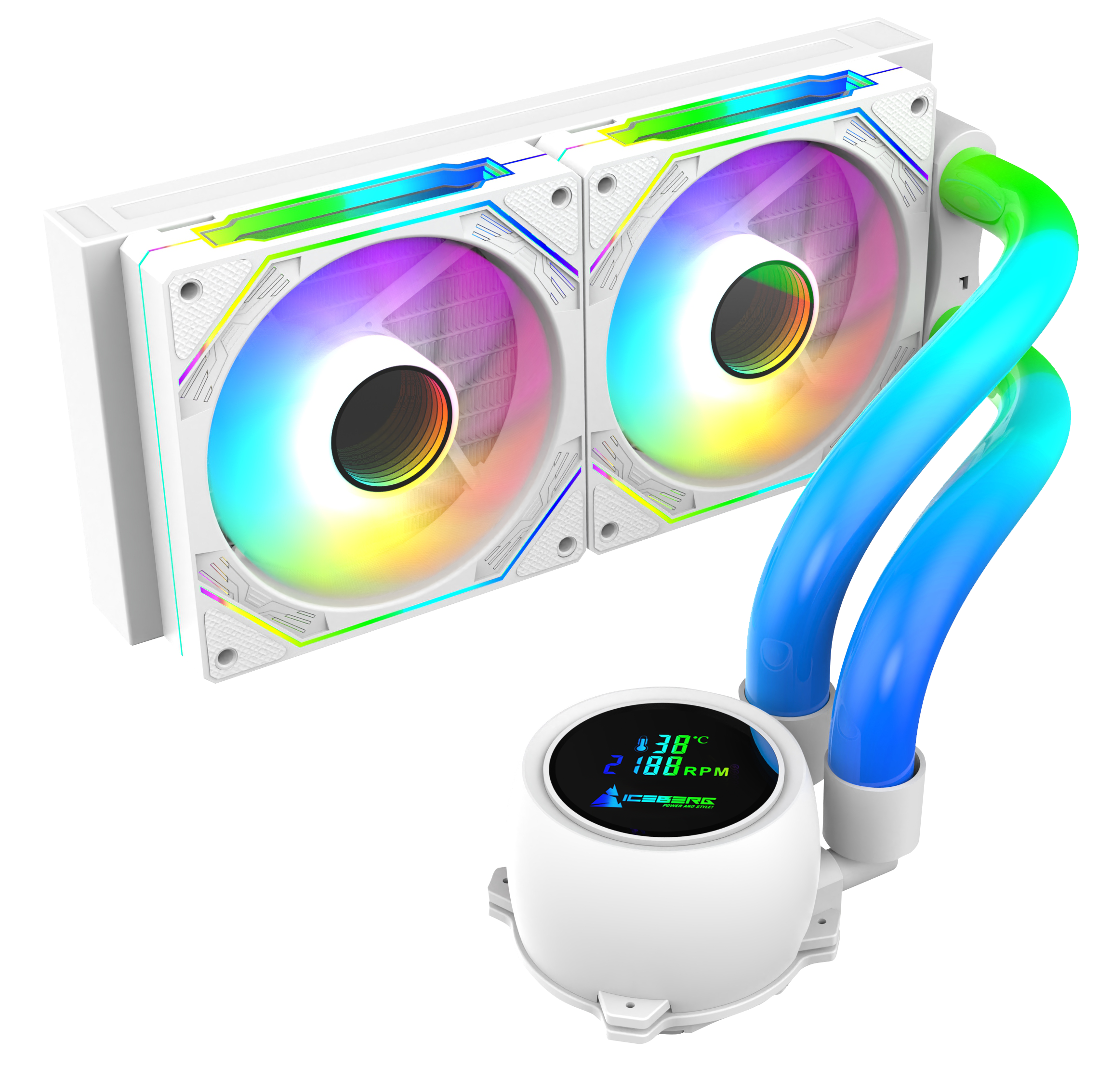 Iceberg Maximus 240 high-Performance Gaming PC aRGB Liquid Cooling ...