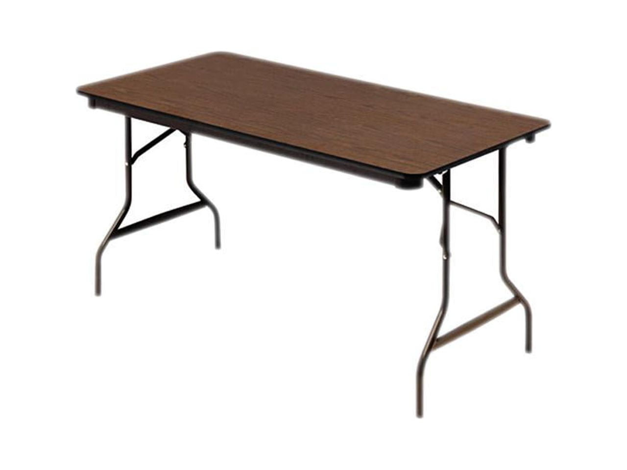 Iceberg OfficeWorks Classic Wood-Laminate Folding Table for
